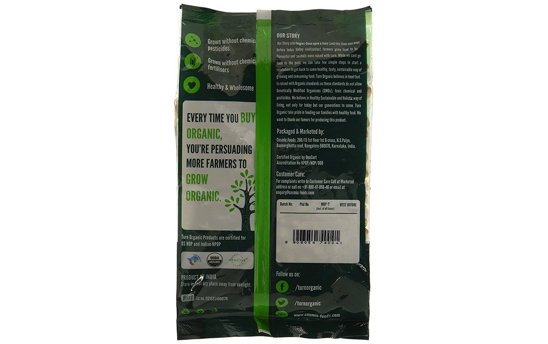 Turn Organic Chickpea Kabuli    Pack  500 grams